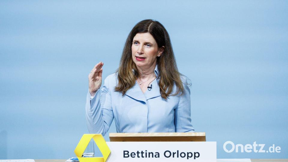 Kämpft für die Eigenständigkeit der Commerzbank: Vorstandschefin Bettina Orlopp. (Archivbild) Bild: Hannes P Albert/dpa