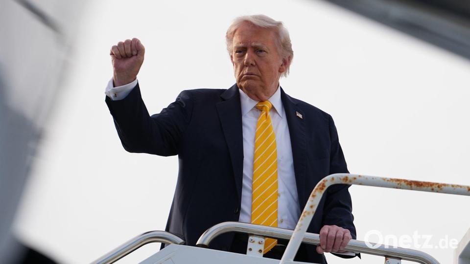 Der Pontifex gefährde „viele Katholiken und viele Menschen“, sagte Trump in einem Interview. Bild: Matt Rourke/AP/dpa