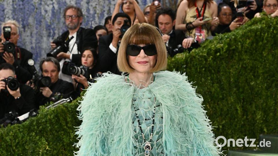Zum 29. Mal leitete Anna Wintour die Gala. Bild: Evan Agostini/Invision/AP/dpa