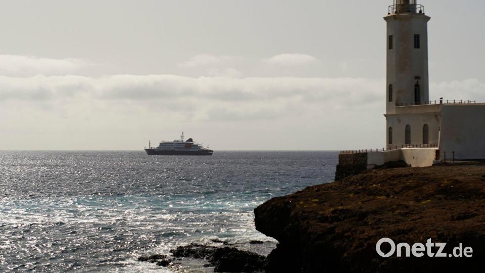 Das Schiff lag zuletzt unweit von Praia, Kap Verde. (Archivbild) Bild: Arilson Almeida/AP/dpa