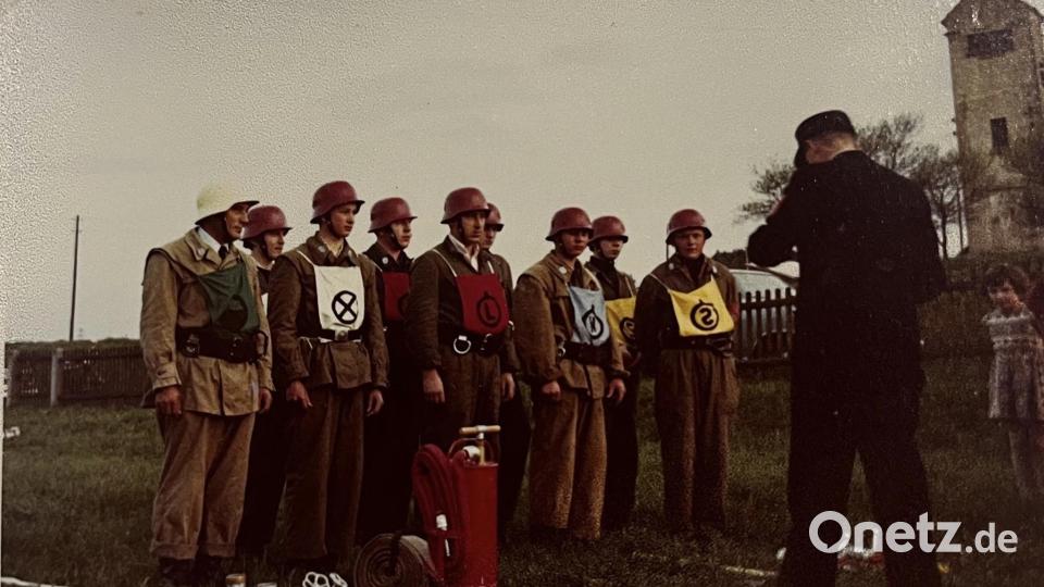 Auch die Erwachsenen aktiven legen seit jeher regelmäßig ihr Leistungsabzeichen ab. Bild: FF Holnstein-Mittelreinbach
