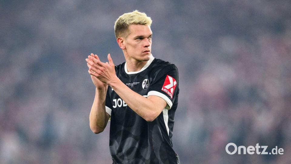 Matthias Ginter meint vor dem Halbfinal-Rückspiel: Bloß nicht zu viel nachdenken. (Archivbild) Bild: Tom Weller/dpa