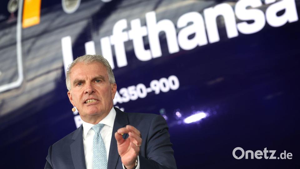 Carsten Spohr will die Lufthansa durch die Krise steuern. Bild: Karl-Josef Hildenbrand/dpa