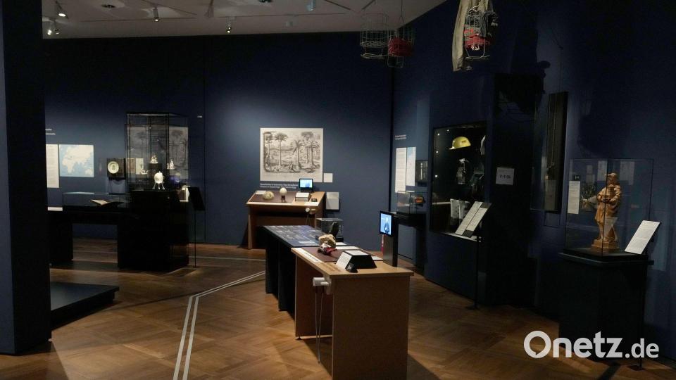 Das Museum kann aber noch seinen modernen Gebäudeteil nutzen. Bild: Sven Kaeuler/dpa
