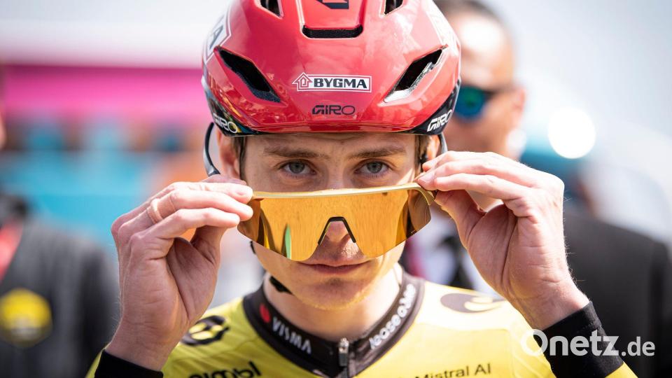Voller Fokus auf den Gesamtsieg: Jonas Vingegaard startet erstmals beim Giro d'Italia. (Archivbild) Bild: Matteo Secci/ZUMA Press Wire/dpa