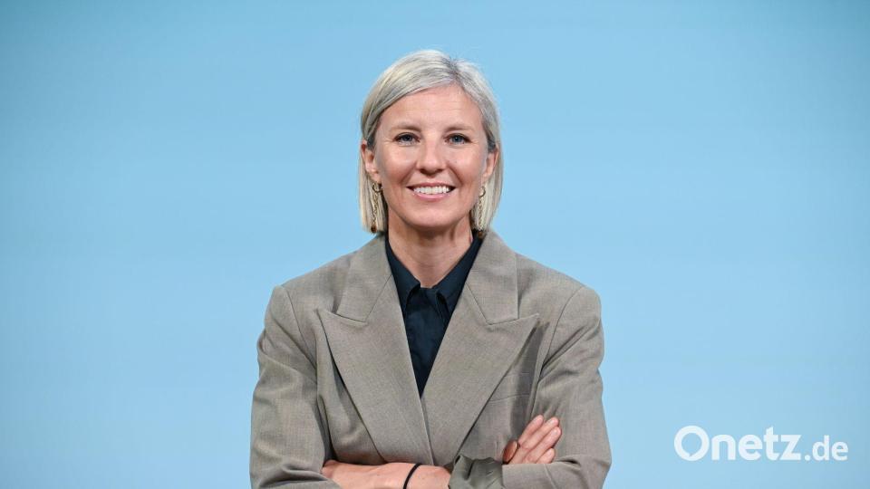 Daimler-Truck-Chefin Karin Rådström: „Wir sind gut aufgestellt“. Bild: Bernd Weißbrod/dpa