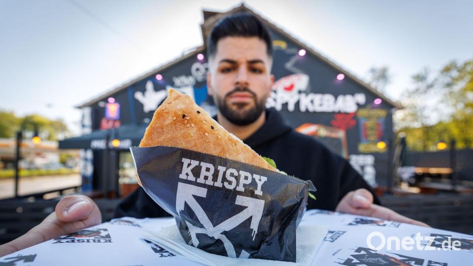 „Einmal Döner, aber schön krispy!“ (Archivbild) Bild: Friso Gentsch/dpa