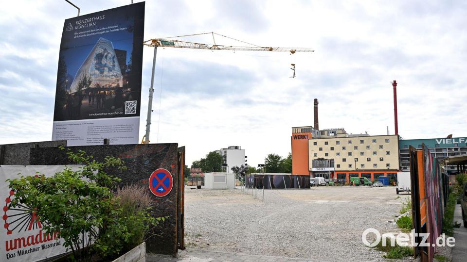 Hier soll irgendwann das neue Münchner Konzerthaus seinen Platz haben. (Archivbild) Bild: Peter Kneffel/dpa