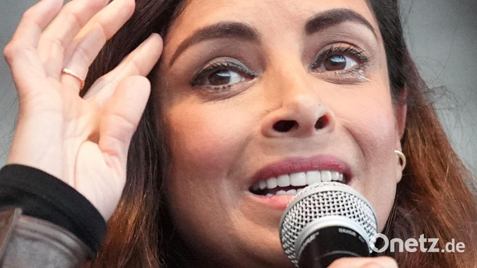 Schauspielerin Collien Fernandes setzt sich gegen sexualisierte Gewalt ein. (Archivbild) Bild: Marcus Brandt/dpa