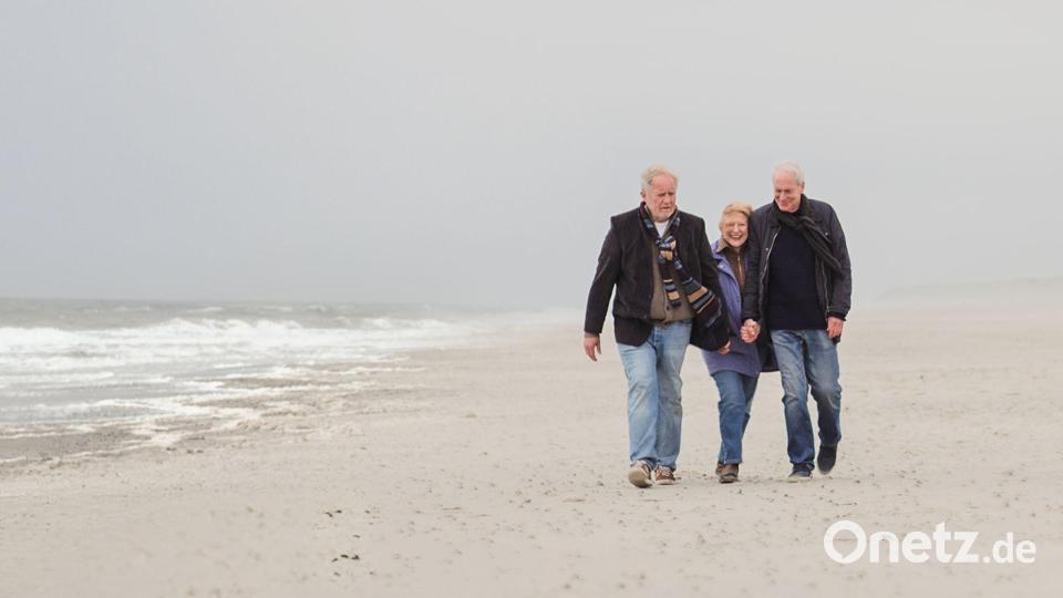 Die drei Hauptfiguren (von links): Kurt (Harald Krassnitzer), Hanne (Dagmar Manzel) und Bernd (August Zirner). Bild: -/Filmwelt/dpa