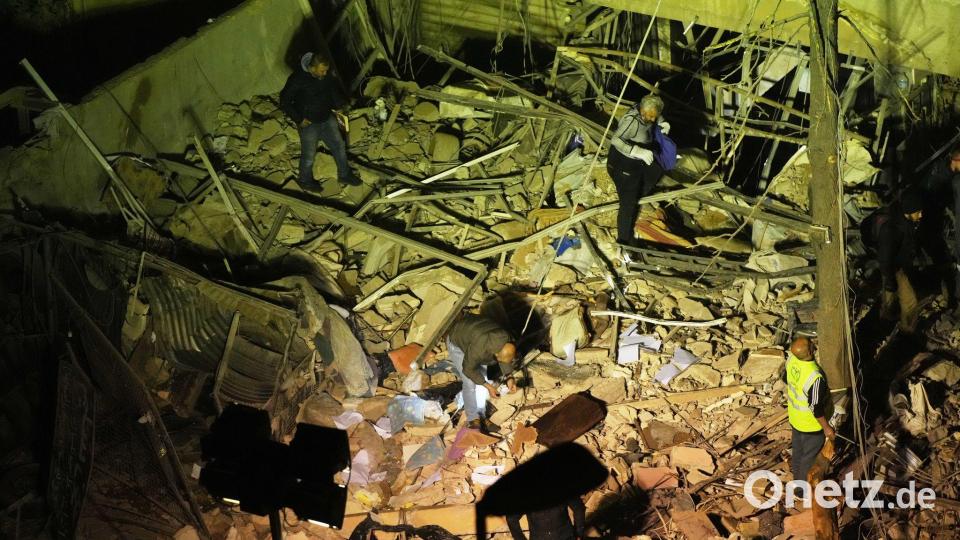 Die Waffenruhe zwischen Israel und der proiranischen Hisbollah-Miliz im Libanon bleibt fragil. Bild: Hassan Ammar/AP/dpa