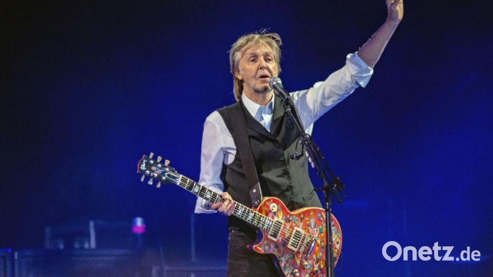 Am 29. Mai veröffentlicht Paul McCartney sein Album „The Boys Of Dungeon Lane“. In London durften einige Fans es schon hören. (Archivbild) Bild: Joel C Ryan/Invision via AP/dpa