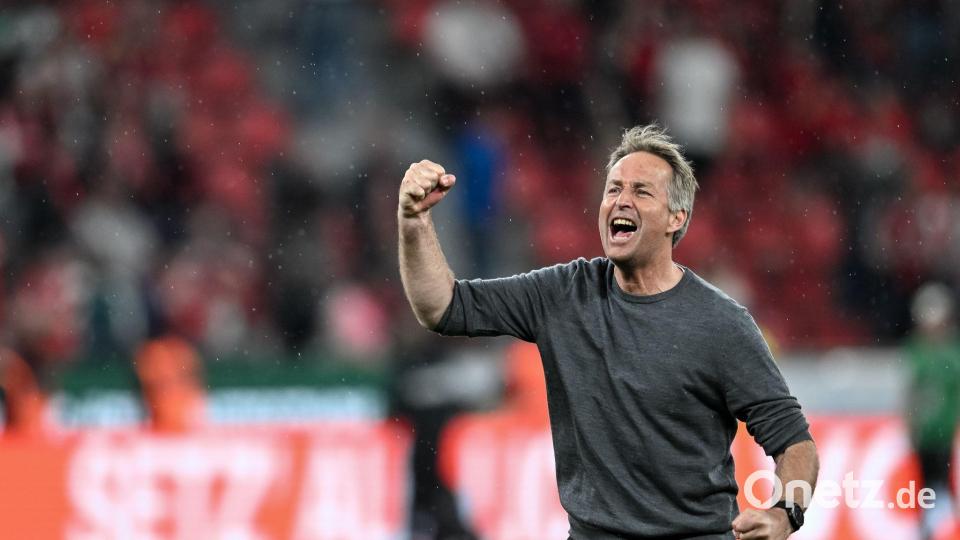 Kasper Hjulmand will nach Leipzig auch den VfB besiegen. (Archivbild) Bild: Fabian Strauch/dpa