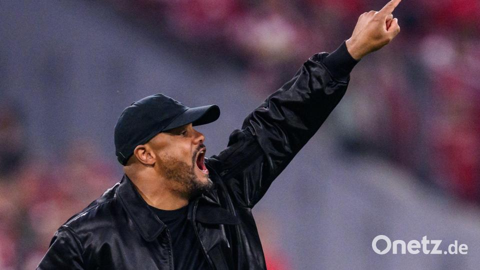 „Nie verlieren, was uns stark macht.“ Bayern-Trainer Vincent Kompany glaubt fest an seine Spielphilosophie. Bild: Tom Weller/dpa