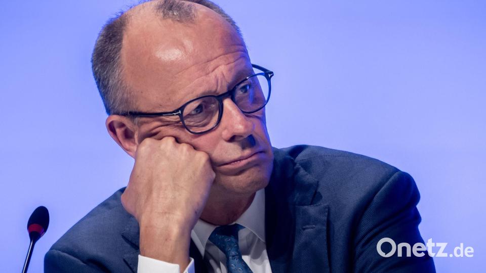 Immer wieder muss Bundeskanzler Friedrich Merz (CDU), hier kürzlich auf einer Veranstaltung des CDU-Wirtschaftsrates, um Mehrheiten für die Koalitionsprojekte bangen. (Archivfoto) Bild: Michael Kappeler/dpa