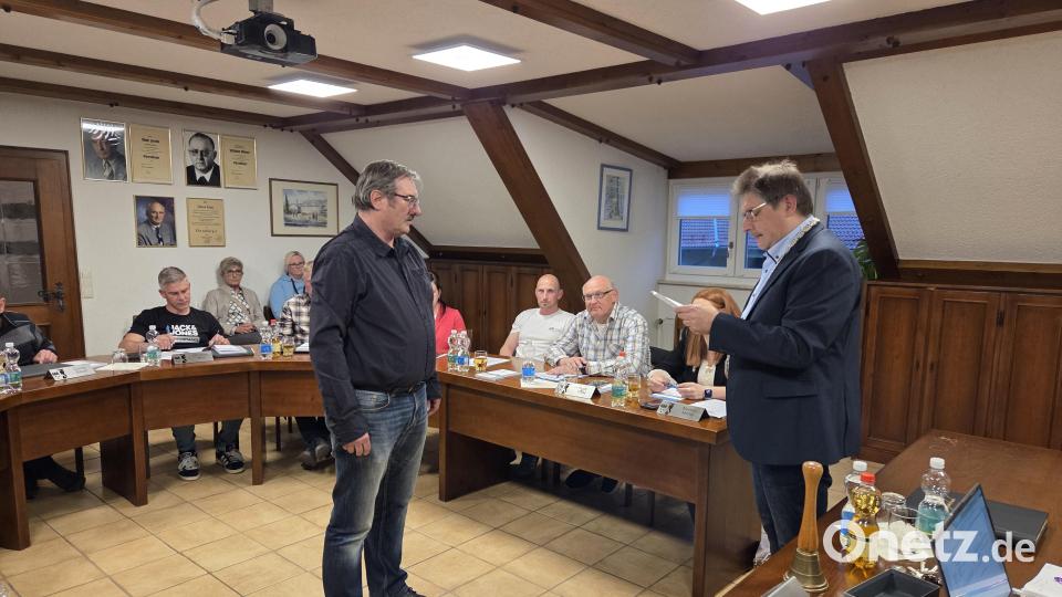 Anton Hirnet (links) wurde zum Zweiten Bürgermeister gewählt. Bild: Gemeinde Georgenberg