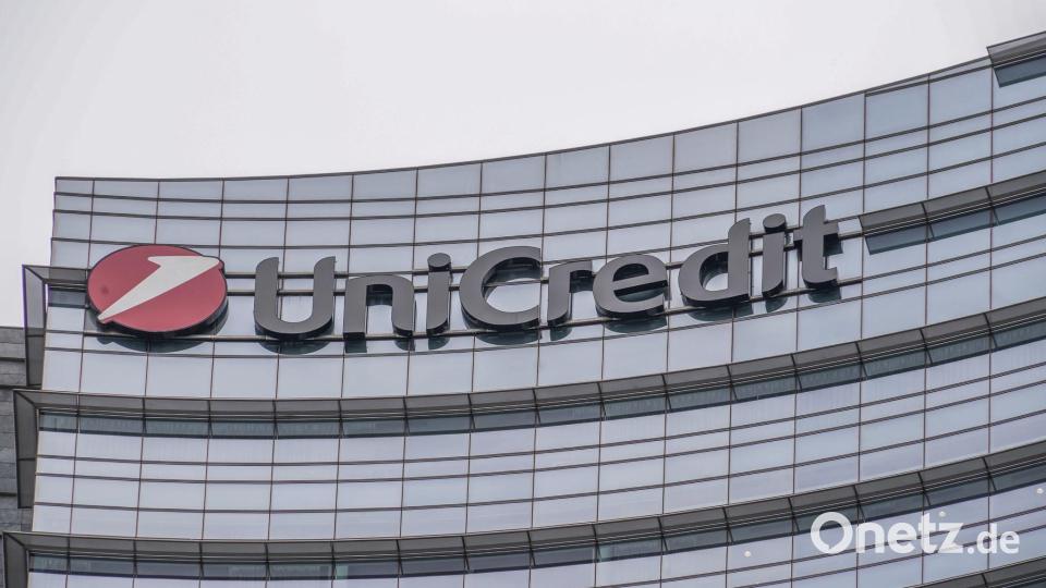 Die Unicredit treibt ihre Übernahmepläne für die Commerzbank voran. (Archivbild) Bild: Emanuele Roberto De Carli/IPA via ZUMA Press/dpa