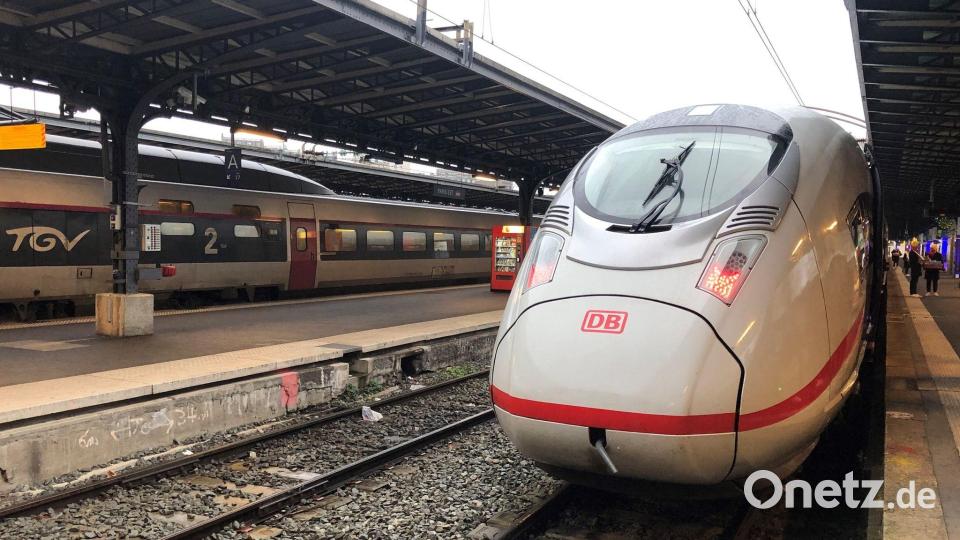 Die Bahn will ihre Verbindungen in Europa ausbauen, etwa nach Paris. (Archivbild) Bild: Michael Evers/dpa