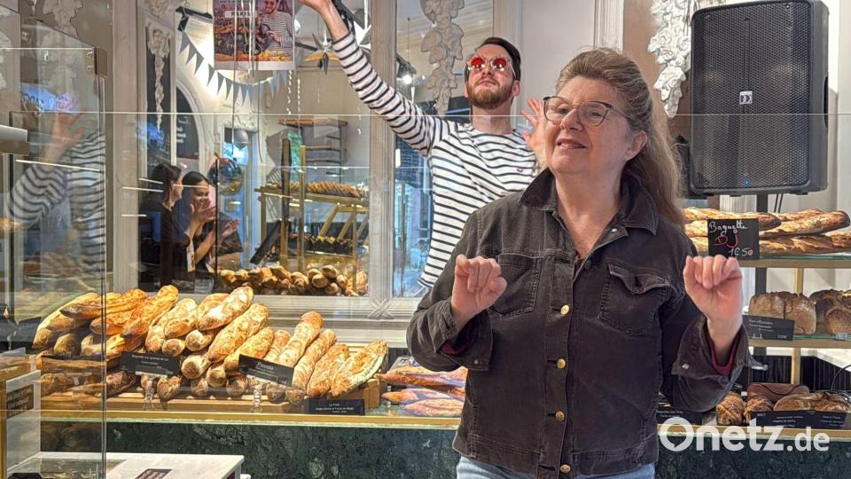 „DJ Baguette“ tourt durch Frankreichs Bäckereien und will auch in Deutschland vorbeischauen. Bild: Rachel Sommer/dpa