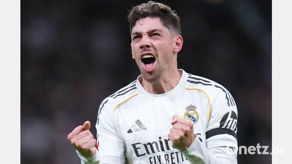 Der Uruguayer Federico Valverde musste nach einer Rangelei mit seinem französischen Teamkollegen Aurélien Tchouaméni im Krankenhaus behandelt werden. (Archivbild) Bild: Manu Fernandez/AP/dpa
