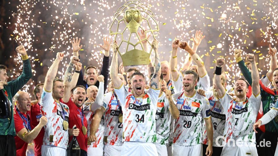 Im Vorjahr setzte sich Magdeburg im Champions-League-Finale gegen die Füchse Berlin durch. (Archivbild) Bild: Marius Becker/dpa