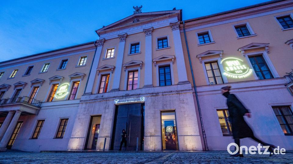 Das Theater Regensburg ist das sechste Staatstheater in Bayern. (Archivbild) Bild: Armin Weigel/dpa
