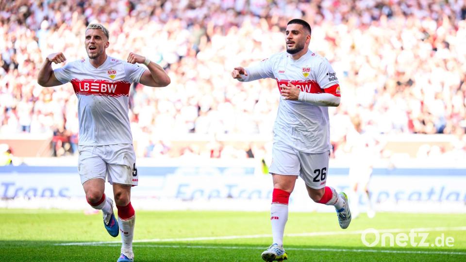 Der VfB hat beste Chancen auf Platz vier. Bild: Tom Weller/dpa