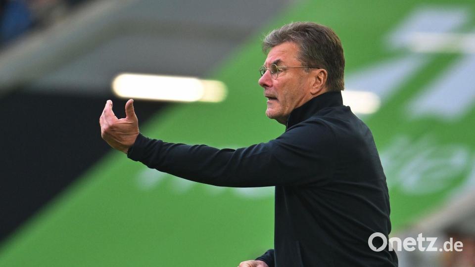 Dieter Hecking sah einen starken Auftritt seiner Mannschaft. Bild: Swen Pförtner/dpa