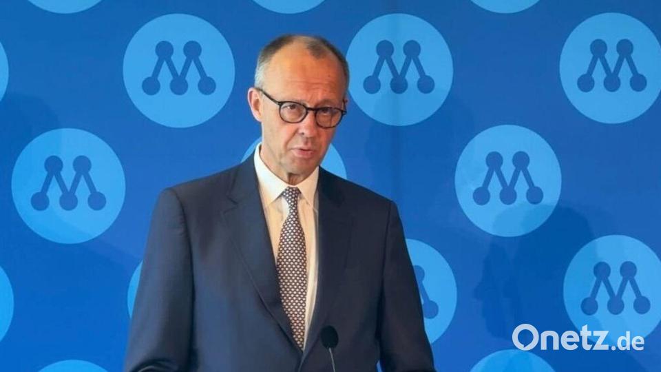 Bundeskanzler Friedrich Merz (CDU) war zum Europa-Tag in Stockholm zu Besuch. Bild: Julia Wäschenbach/dpa