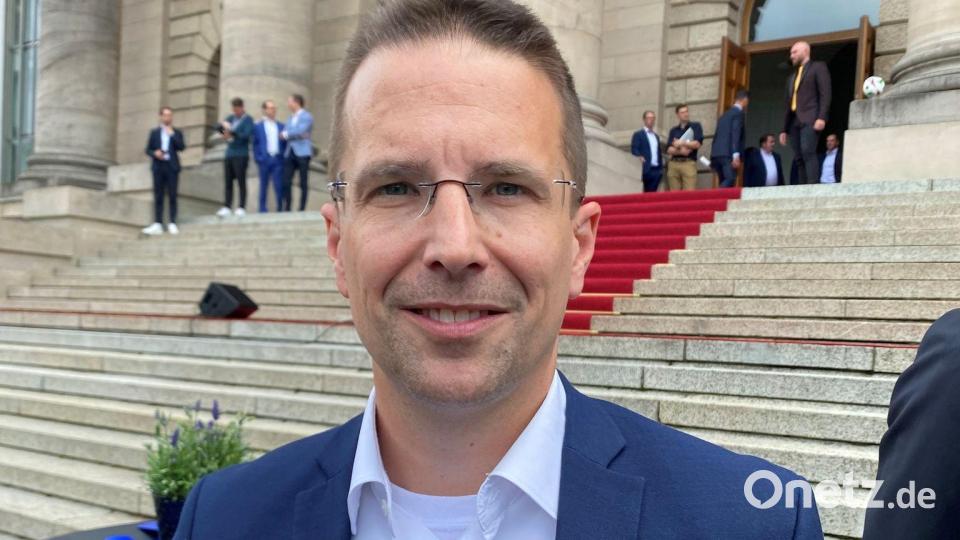 BFV-Verbandspräsident Christoph Kern will sich bei der Regionalliga-Reform nicht drängen lassen. (Archivbild) Bild: Christian Kunz/dpa