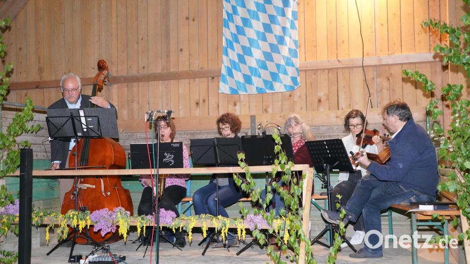 Das KuBZ - Orchester mit Hans Pausch (links). Bild: fvo