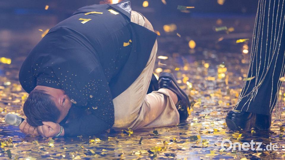 Nach 16 Jahren schafft Menowin Fröhlich endlich den „DSDS“-Sieg Bild: Rolf Vennenbernd/dpa