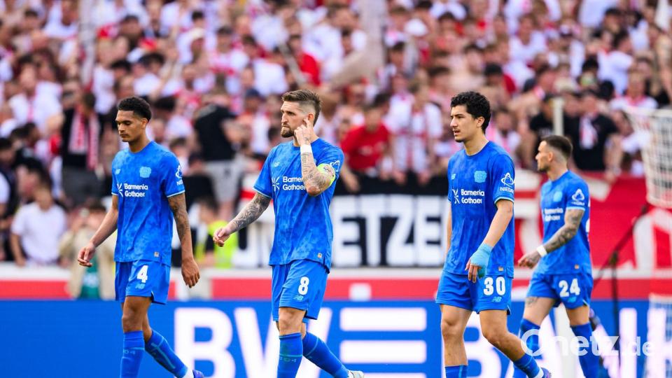 Bayer Leverkusen enttäuschte im Schlüsselspiel beim VfB auf ganzer Linie. Bild: Tom Weller/dpa