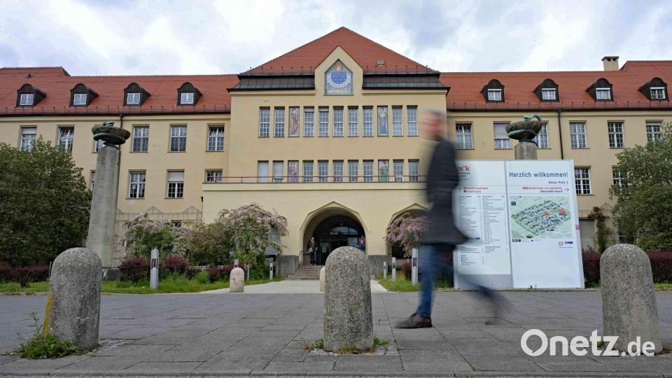 Im Klinikum Schwabing befindet sich die Kontaktperson in Quarantäne. Bild: Malin Wunderlich/dpa