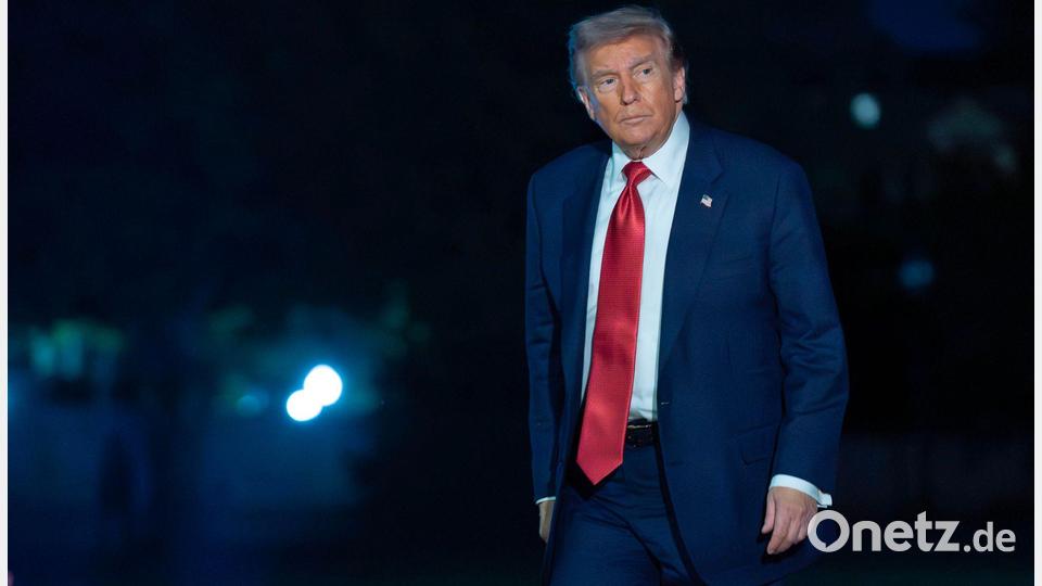 Trump hält die iranische Antwort auf den US-Vorschlag für inakzeptabel. Bild: Jose Luis Magana/AP/dpa