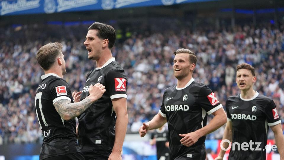 Der SC Freiburg kann aus eigener Kraft die Teilnahme an einem internationalen Wettbewerb klarmachen. Bild: Marcus Brandt/dpa
