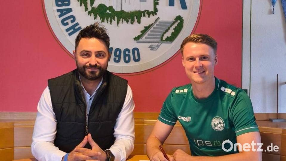 Fabio Pirner (rechts) läuft künftig wieder für die DJK Gebenbach auf. Bild: DJK Gebenbach