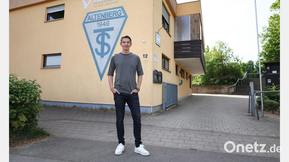 Deniz Aytekin und sein Verein TSV Altenberg. Bild: Daniel Löb/dpa