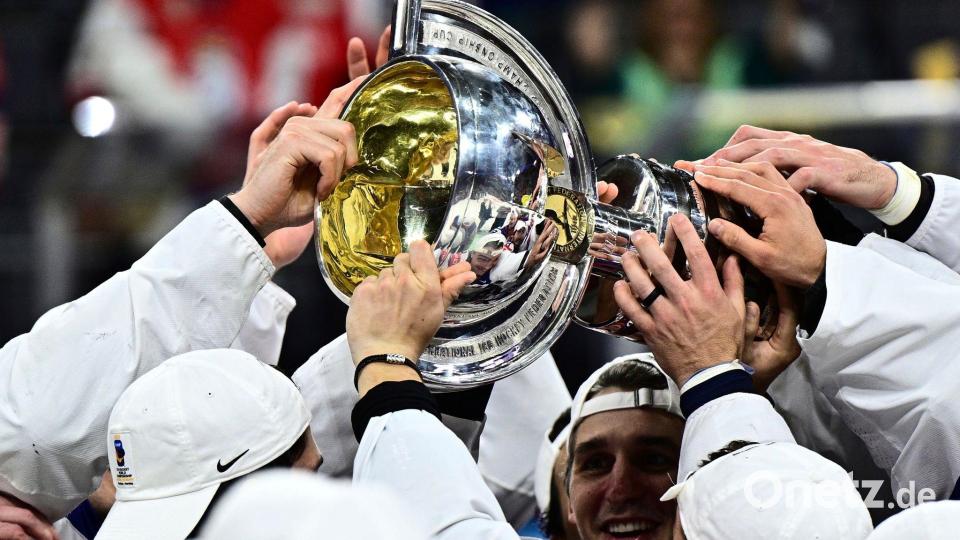 Die US-Amerikaner sind aktueller Eishockey-Weltmeister. Bild: Magnus Lejhall/TT/TT/AP/dpa