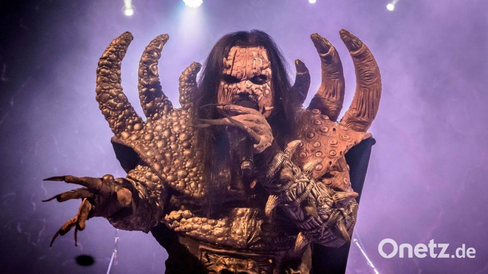 Auch (Mister) Lordi - gewann vor 20 Jahren für Finnland den Eurovision Song Contest - spricht in der ARD-Doku „70 Jahre ESC - More than Music“. (Archivbild) Bild: Angel Marchini/dpa