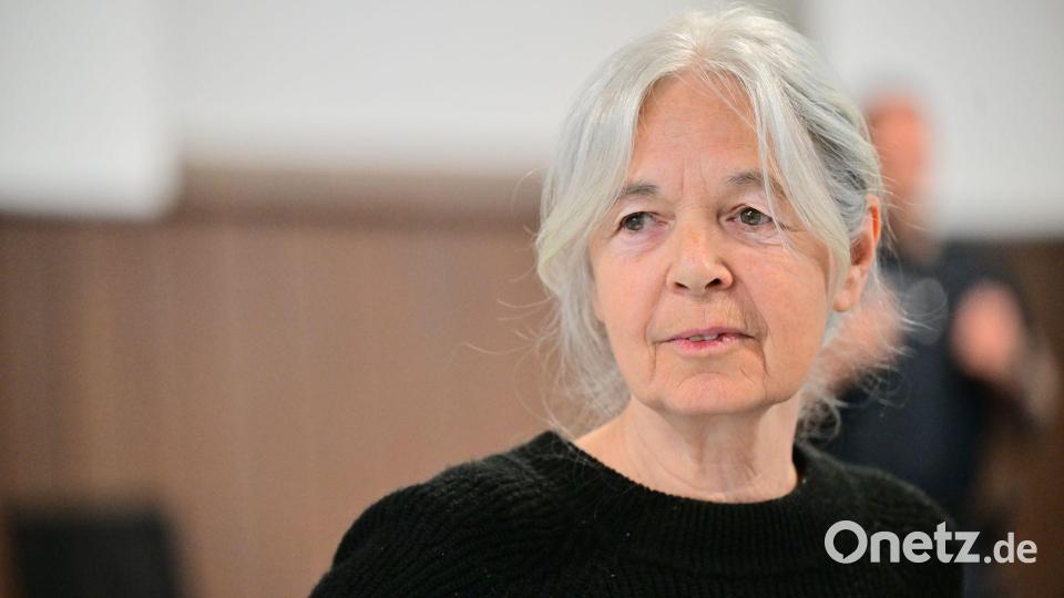 Daniela Klette verteidigte in ihrem Schlussvortrag ihr Leben im Untergrund. Bild: Sina Schuldt/dpa