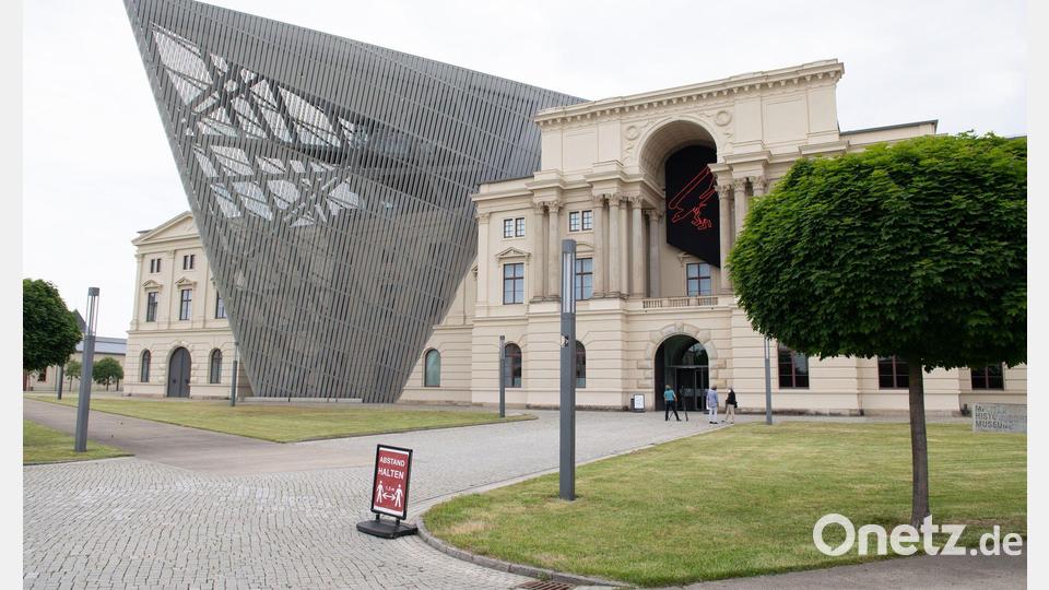 Libeskind gestaltete auch das Militärhistorische Museum in Dresden. (Archivbild) Bild: Sebastian Kahnert/dpa-Zentralbild/dpa
