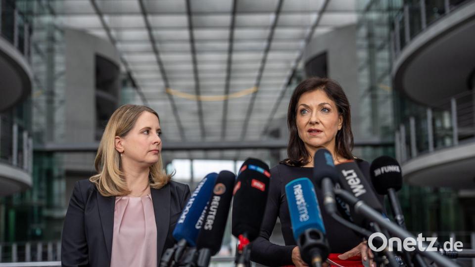 Die Ministerinnen kündigen ein neues Kapitel an. Bild: Michael Kappeler/dpa