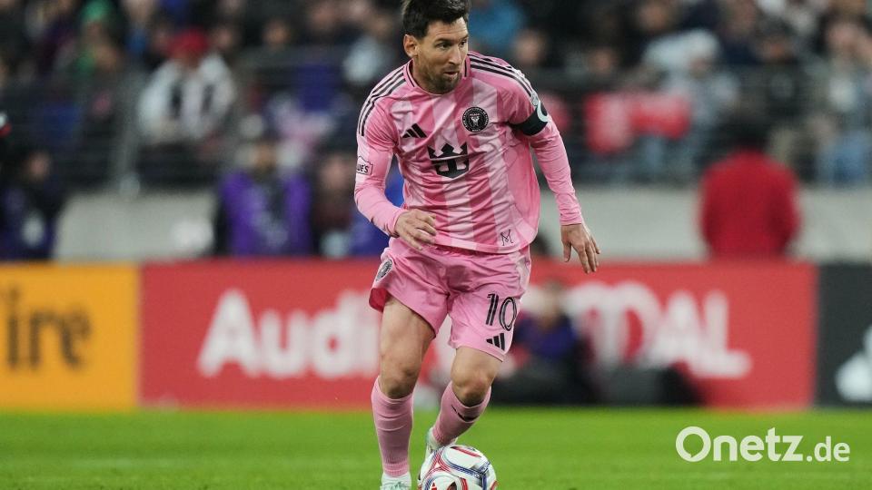 Ausnahmekönner mit Ausnahmegehalt: Lionel Messi. (Archivbild) Bild: Stephanie Scarbrough/AP/dpa