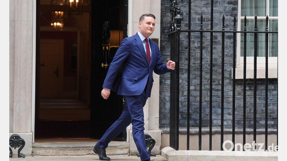 In Großbritannien beschäftigt Viele vor allem eine Frage: Was hat Wes Streeting vor? Bild: James Manning/PA Wire/dpa