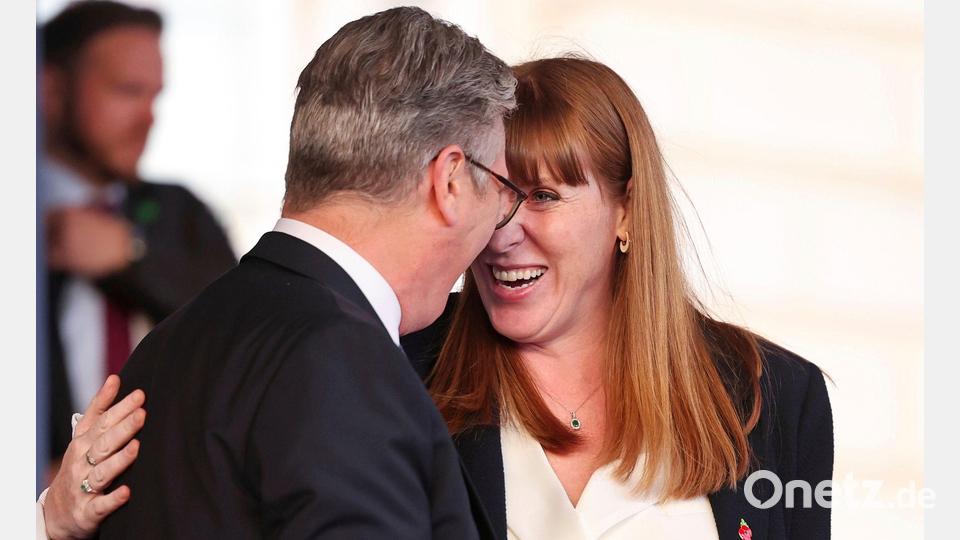 Auch das Verhältnis zwischen Premier Keir Starmer (links) und seiner Ex-Stellvertreterin Angela Rayner war einmal besser. (Archivfoto) Bild: Chris Jackson/Getty Pool/AP/dpa