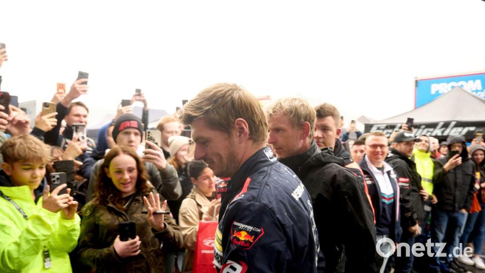 Schon im Vorjahr sorgte ein Auftritt von Max Verstappen auf dem Nürburgring für Aufsehen. (Archivbild) Bild: Thomas Frey/dpa