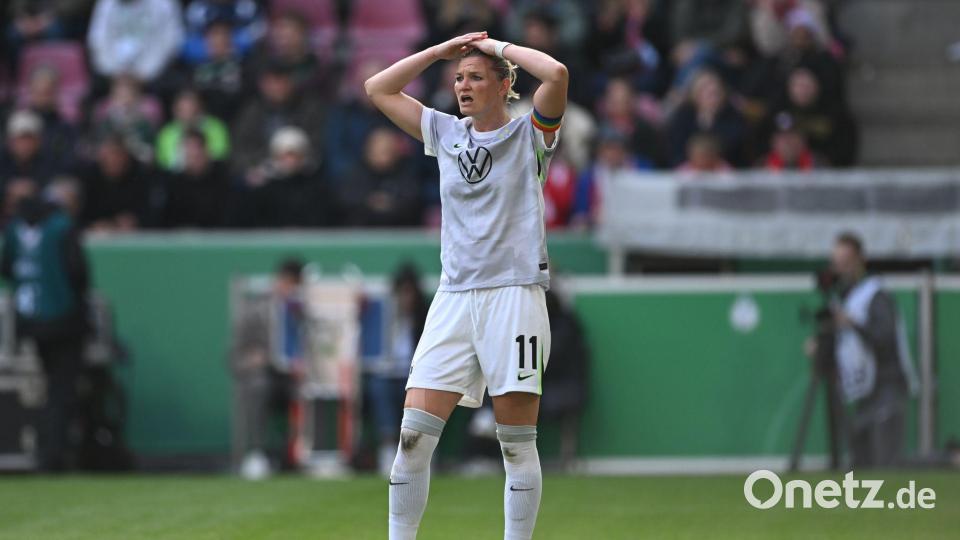 Popp und die Wolfsburgerinnen waren in der zweiten Halbzeit zu schwach für den FC Bayern. Bild: Fabian Strauch/dpa