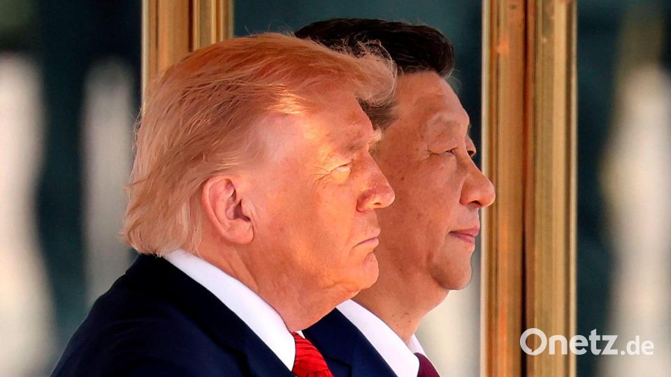 Trump betonte seine angeblich gute Beziehung zu Xi. Bild: Maxim Shemetov/Pool Reuters/AP/dpa