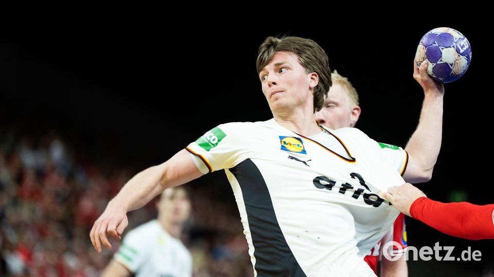 Gehörte zu den besten Spielern im DHB-Team: Nils Lichtlein. Bild: Claus Bech/Ritzau Scanpix Foto/AP/dpa